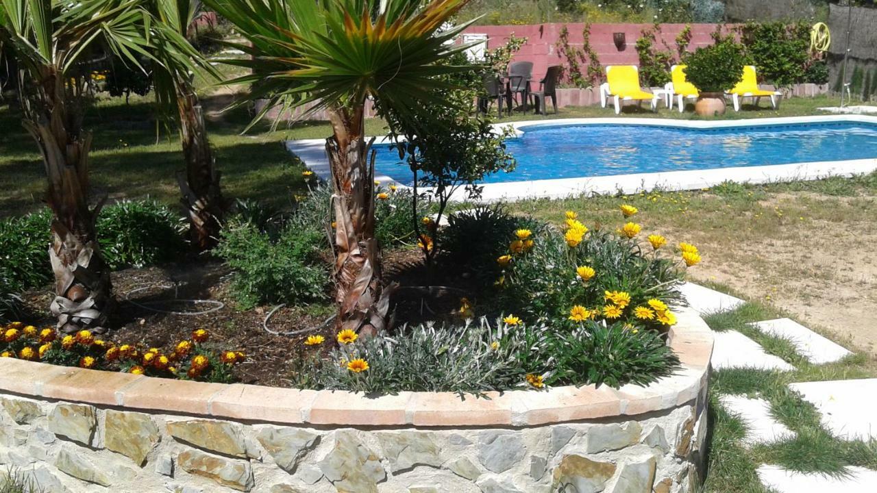 Casa Encantadora Con Piscina Privada Y Chimenea Villa Las Jaras Buitenkant foto