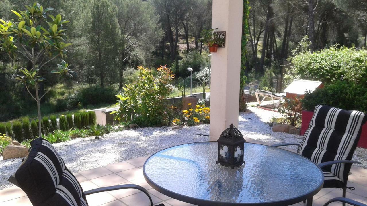 Casa Encantadora Con Piscina Privada Y Chimenea Villa Las Jaras Buitenkant foto