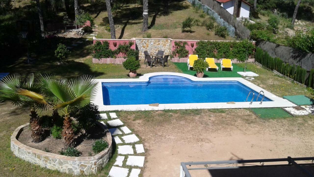 Casa Encantadora Con Piscina Privada Y Chimenea Villa Las Jaras Buitenkant foto